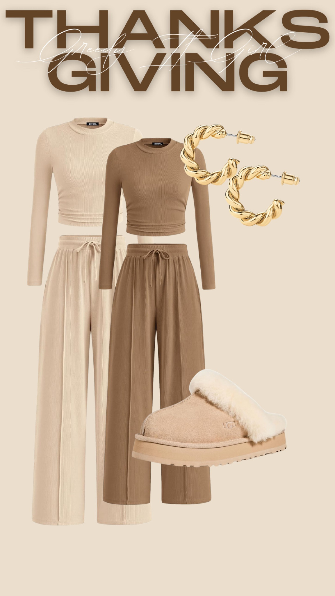 Thanksgiving outfit inspo for the greedy IT Girl who has no plans of leaving the house 💁🏽‍♀️

#LTKMidsize #LTKHoliday #LTKFindsUnder50