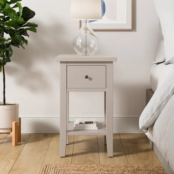 Lynton 1 Drawer Small Bedside Table | Dunelm (migrated)