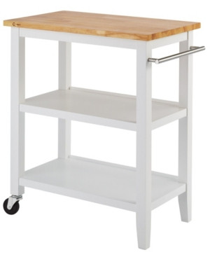 Trinity Wood Kitchen Cart | Macys (US)