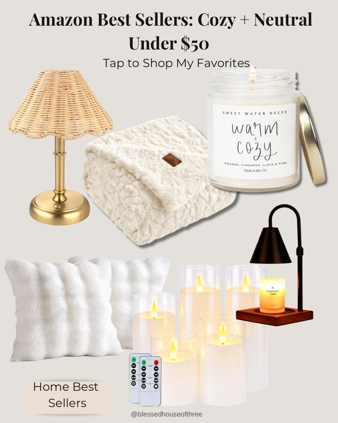 Amazon best sellers + cozy neutral finds all under $50 🤍 These are the little upgrades that make your home feel warm + inviting (and the cozy sets + slippers are perfect for lounging). Everything is linked and budget-friendly—tap to shop my favorites and save this for your next Amazon order!

#LTKHome #LTKSaleAlert #LTKSeasonal