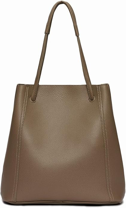 Tote Bag for Women Large Shoulder Bag Work Casual Handbags 2025 with Adjustable Strap 2PCS | Amazon (US)