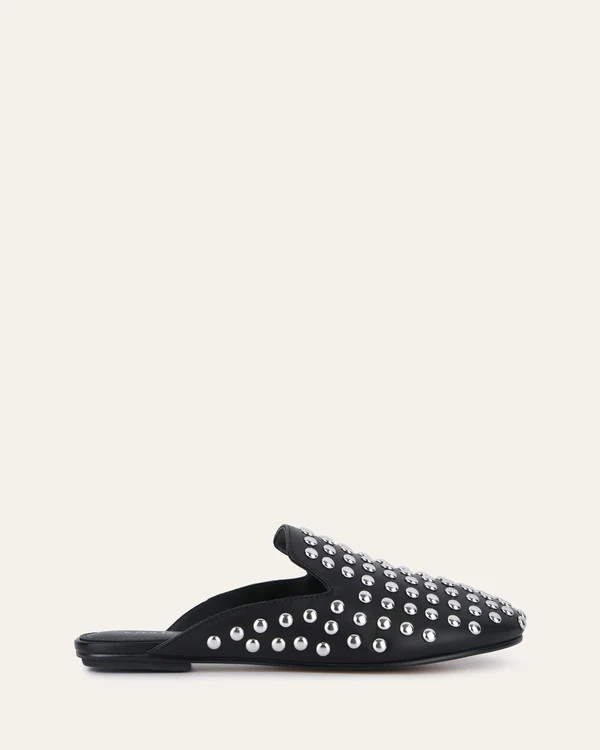 GRACIE CASUAL FLATS BLACK LEATHER | Jo Mercer (AU)