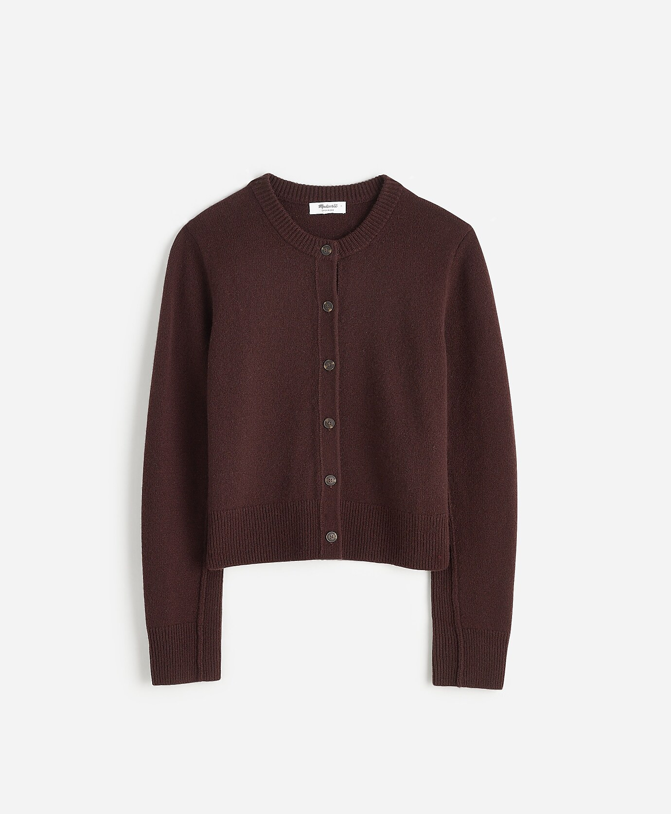 Cashmere Button-Front Cardigan Sweater | Madewell | Madewell