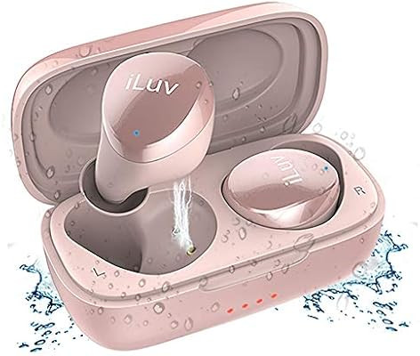 iLuv TB100 Rose Gold True Wireless Earbuds Cordless in-Ear Bluetooth 5.0 with Hands-Free Call MEM... | Amazon (US)