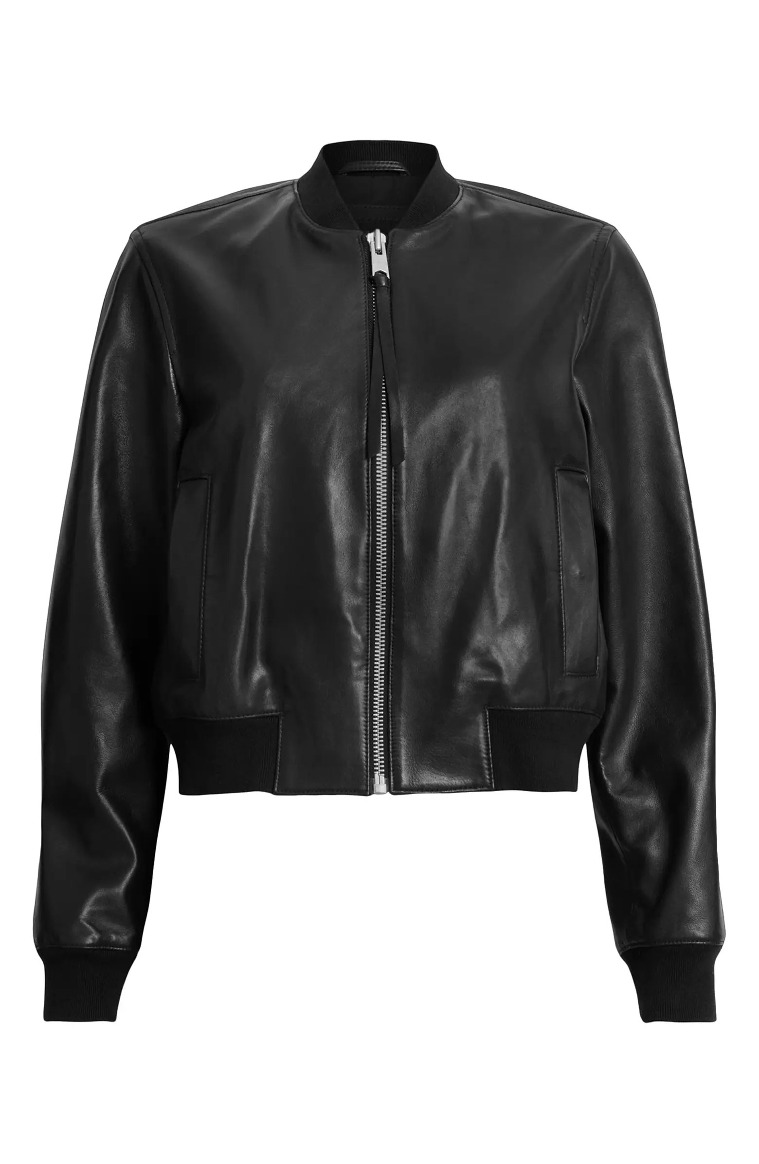 Orten Leather Bomber Jacket | Nordstrom