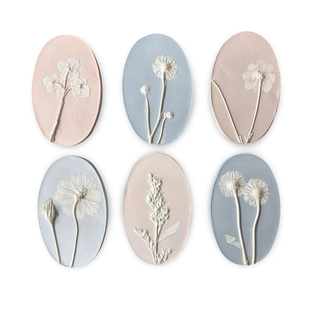 Assorted bas relief floral intaglios for framing or hanging on wall.( medium) | Etsy (US)