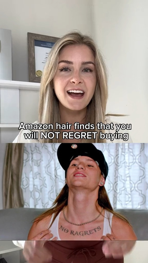 Amazon hair find that you won’t regret buying 😍 

1. Wet brush - the ONLY brush that can get through my knotty hair when it’s wet!

2. TEK scalp massage brush - helps improve dandruff and promotes hair growth 

3. Rosemary oil - naturally grows thicker, healthier hair!

4. Kitsch satin bonnet - satin helps protect hair from damage while you sleep 

5. Coola scalp sunscreen - helps prevent dry & thinning hair! 

Follow for more hair finds you won’t regret buying 😇

#LTKFind #LTKunder50 #LTKbeauty