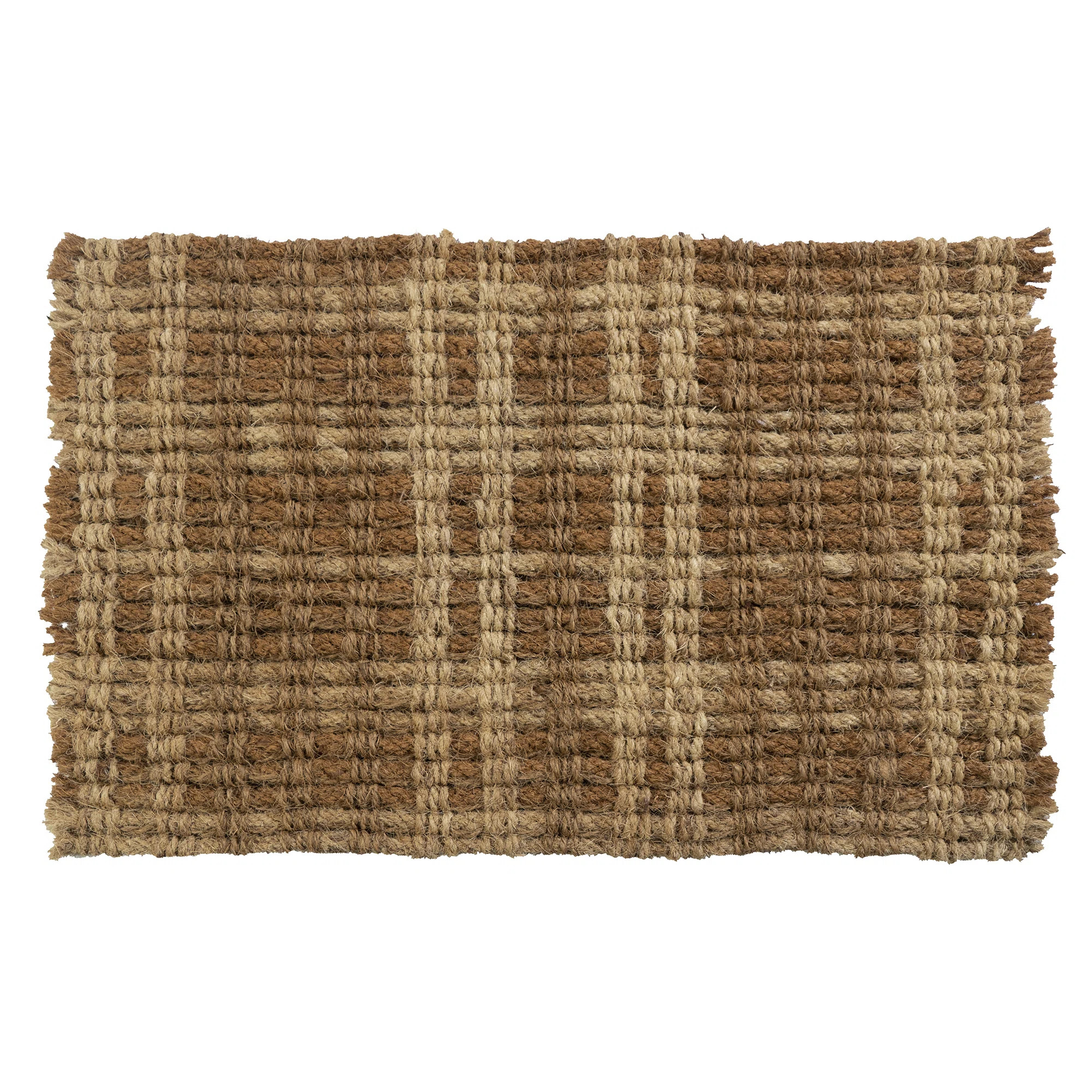 Entryways Handwoven Doormat - Plaid | Wayfair | Wayfair North America