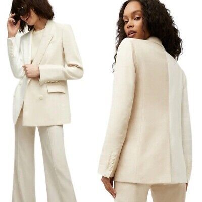 NWT Veronica Beard Braeton Linen Color Block Dickey Jacket Size 8 Retail $595  | eBay | eBay US