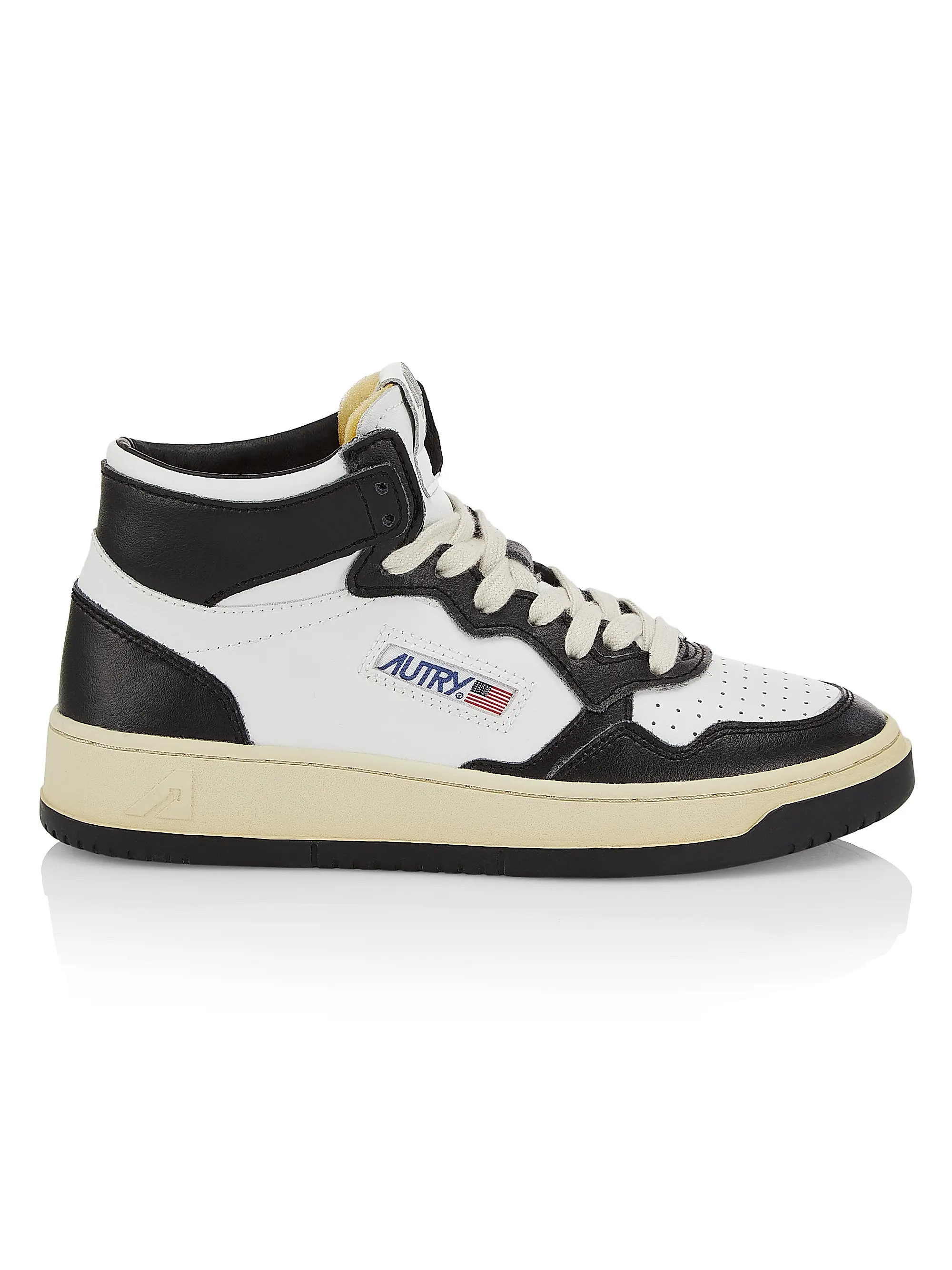 Medalist Mid-Top Leather Sneakers | Saks Fifth Avenue