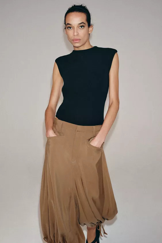 FLOWY HALTER DRESS ZW COLLECTION | Zara US