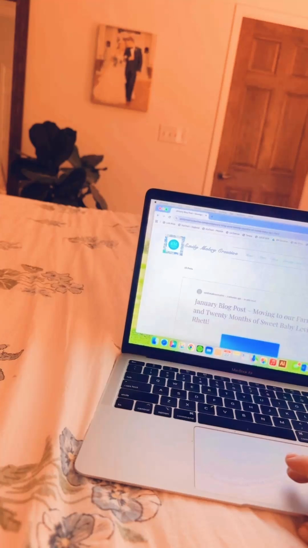 Been working during naptime and this evening on a sweet new blog post to celebrate one month since we closed on the farm!! 🚜🌾🌼 Stay tuned soon to read!! 🥰🙌🏽