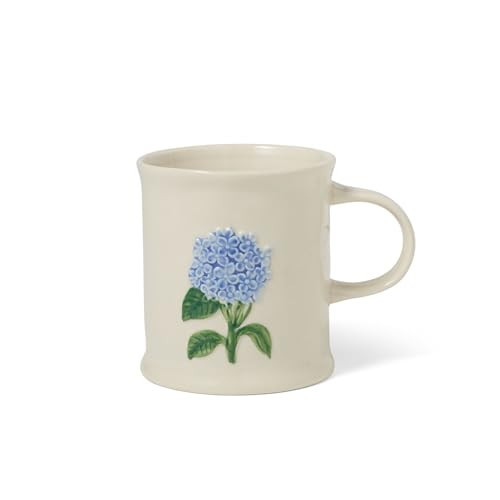 Sur La Table Embossed Floral Mug, Hydrangea | Amazon (US)