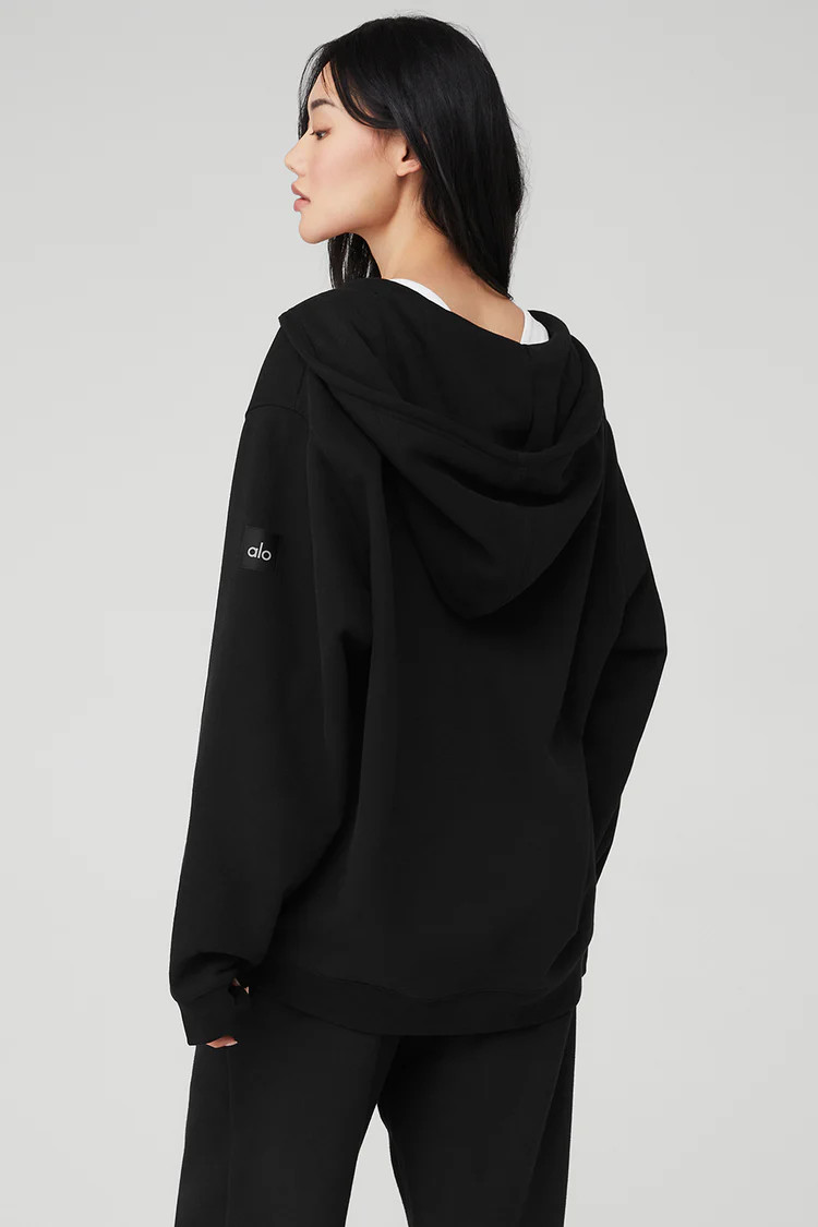 Renown Heavy Weight Full Zip Hoodie | Alo Yoga (US)