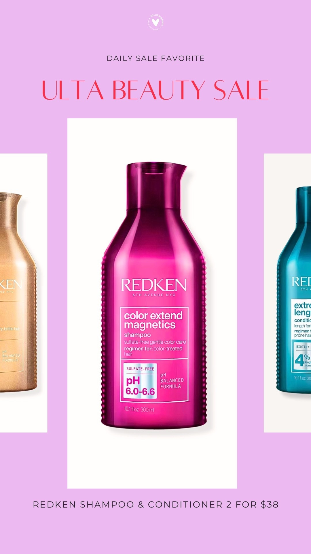 Haircare worth stocking up on 🙌✨ The Ulta Beauty sale has some of my favorite Redken shampoos & conditioners 2 for $38! If you've been waiting to restock your haircare routine, now's the time. 💗🛍️

#LTKBeauty #LTKSaleAlert #LTKgrwm
