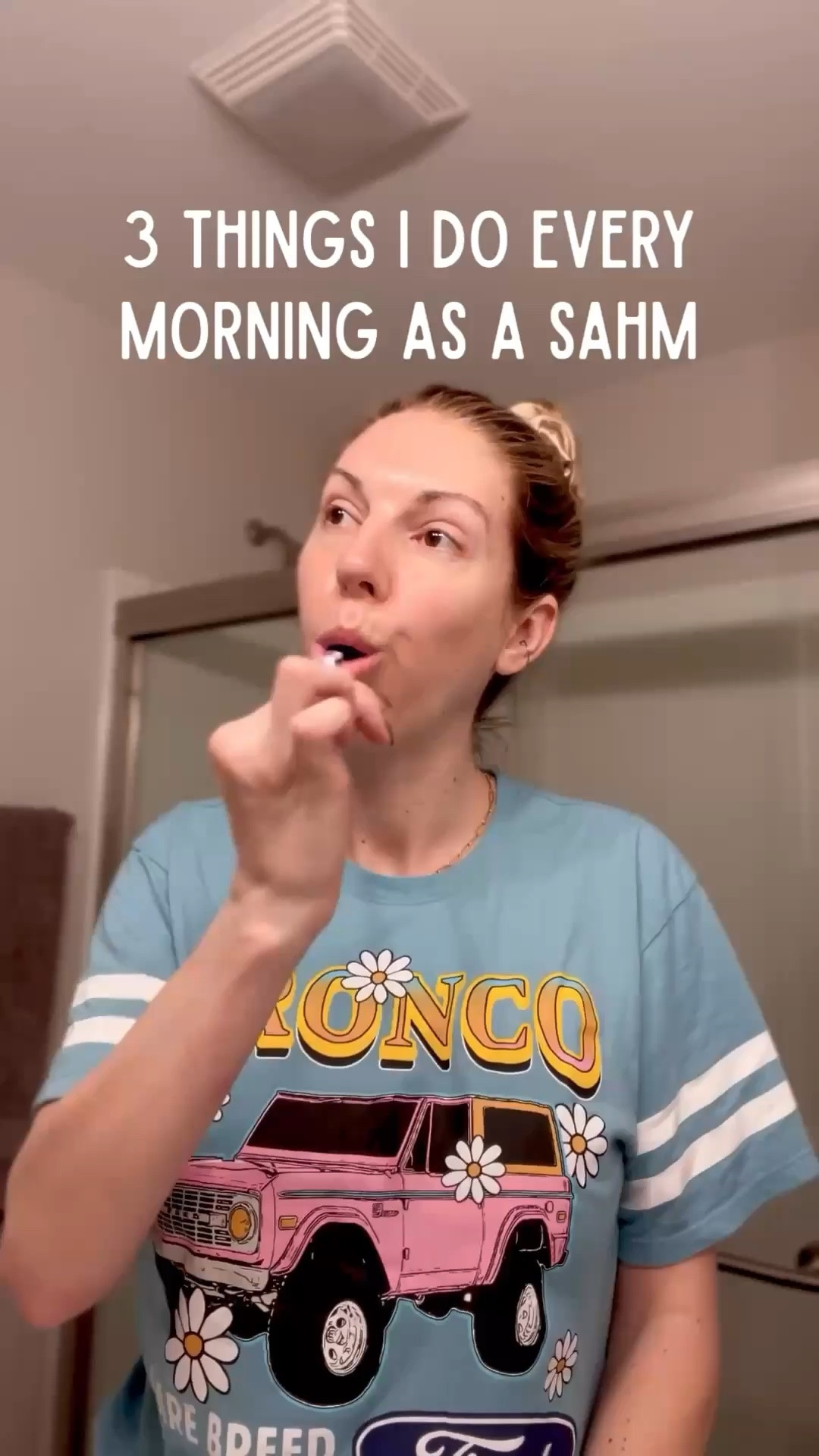 3 small things that help me start my day as a SAHM 👶🏻

After the baby is fed, I always make sure to:
• brush my teeth
• do my skincare
• change out of my pajamas

Even if we’re not leaving the house, these little habits make me feel like myself again and ready for the day. Motherhood can be chaotic, but a simple routine makes such a difference. 🤍

#sahmroutine #momlife #newmomroutine #morninghabits #stayathomemom 

#LTKmorningroutine #LTKgrwm #LTKmomlife