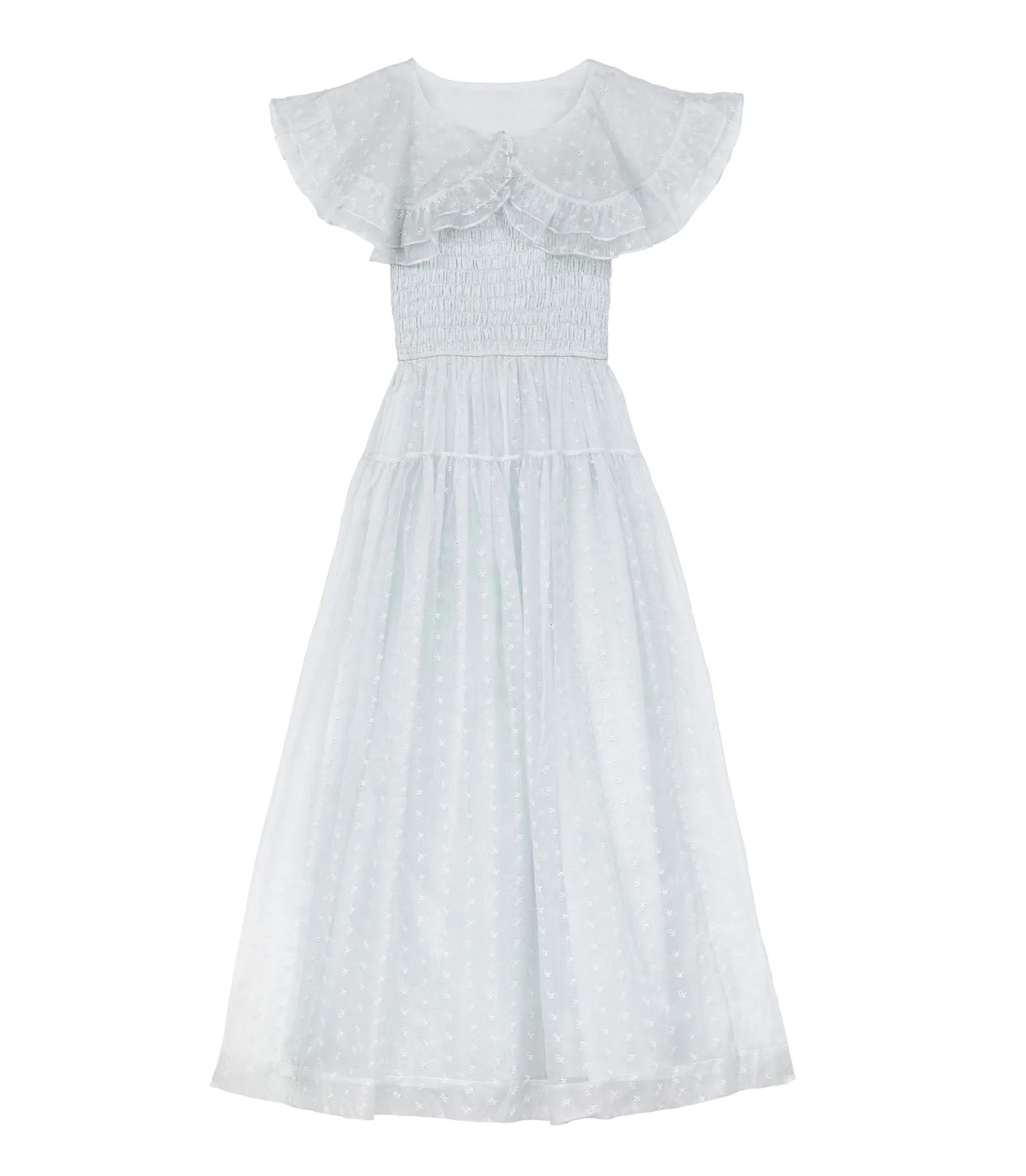 Caristina Dress - Whisper Blue | DÔEN | DOEN