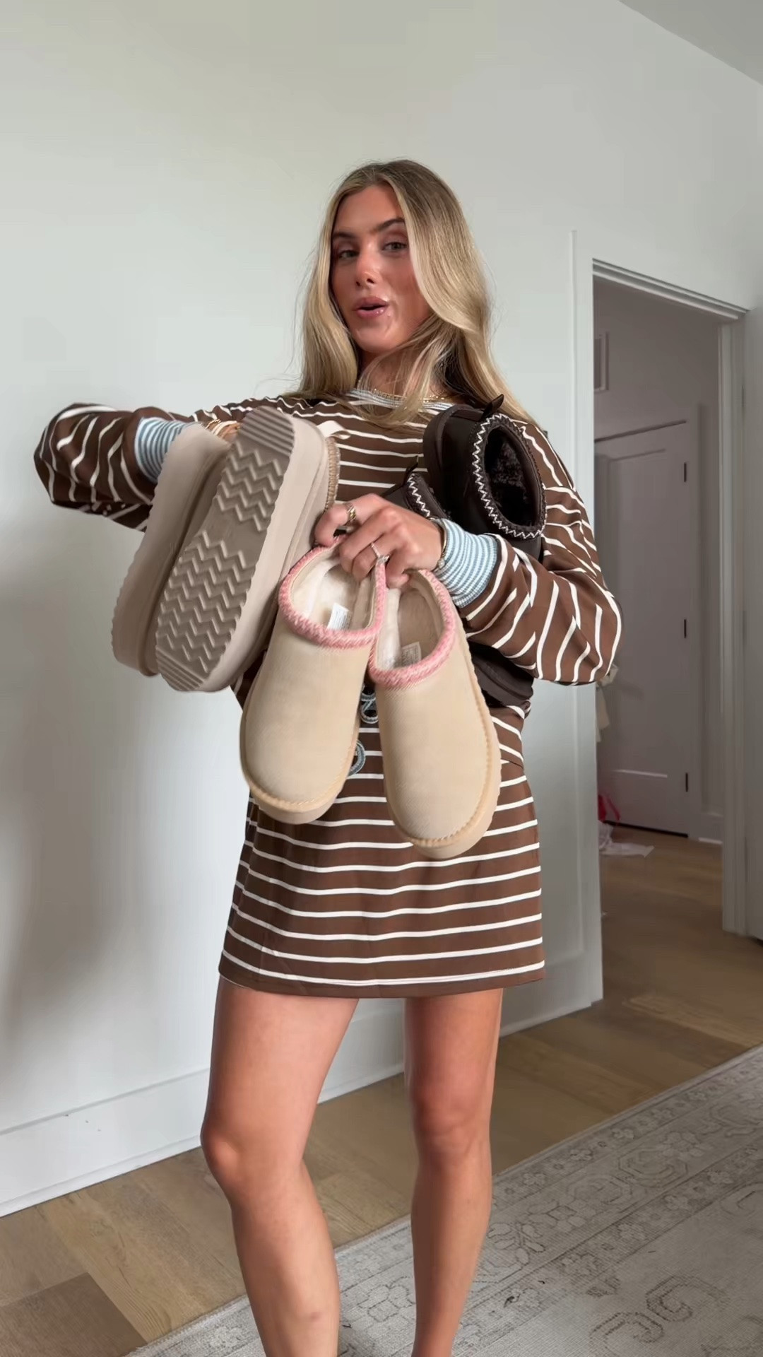 one is never enough so I got three different amazon sherpa lined slipper boots they are the best house shoes and dare I say even cute enough to wear out of the house too 🤭 in my LTK. 

#founditonamazon #amazonfashionfinds #amazonshoes #fuzzyslippers #sliponshoesforwomen @Amazon Fashion @Dream Pairs