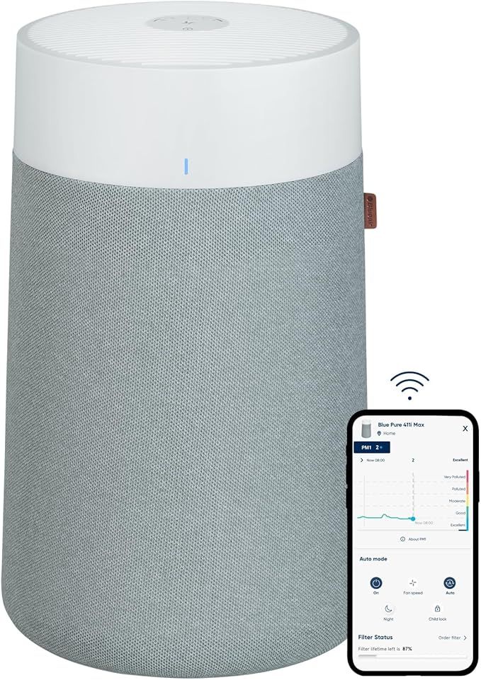 BLUEAIR Air Purifiers for Bedroom, Home, Air Purifiers for Pets Allergies Air Cleaner for Small R... | Amazon (US)