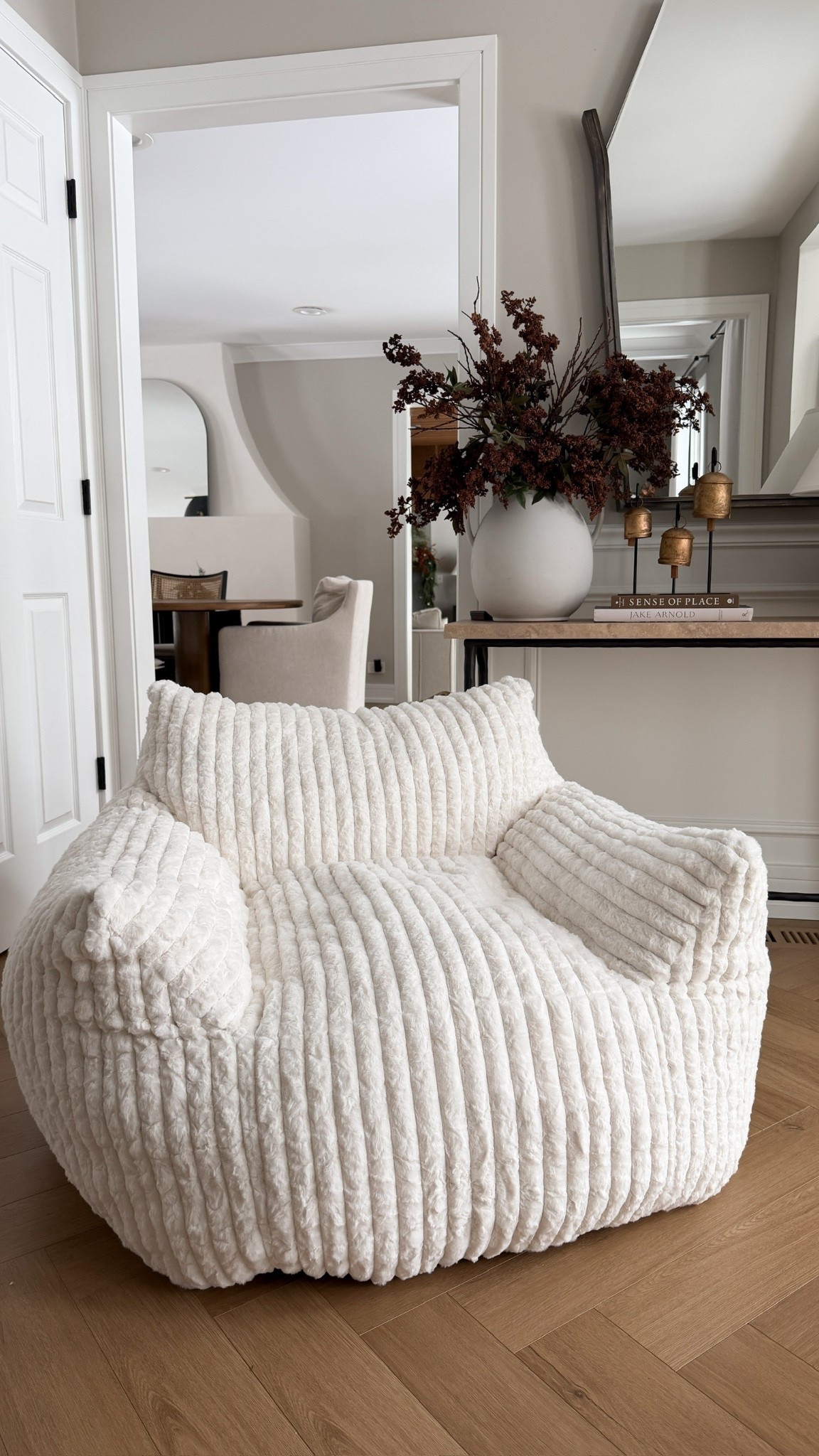 I ordered this oversized bean bag chair for the boys, and I'm going to have to order another! So soft and comfortable, and even adults can fit comfortably on it!


#LTKHome #LTKKids