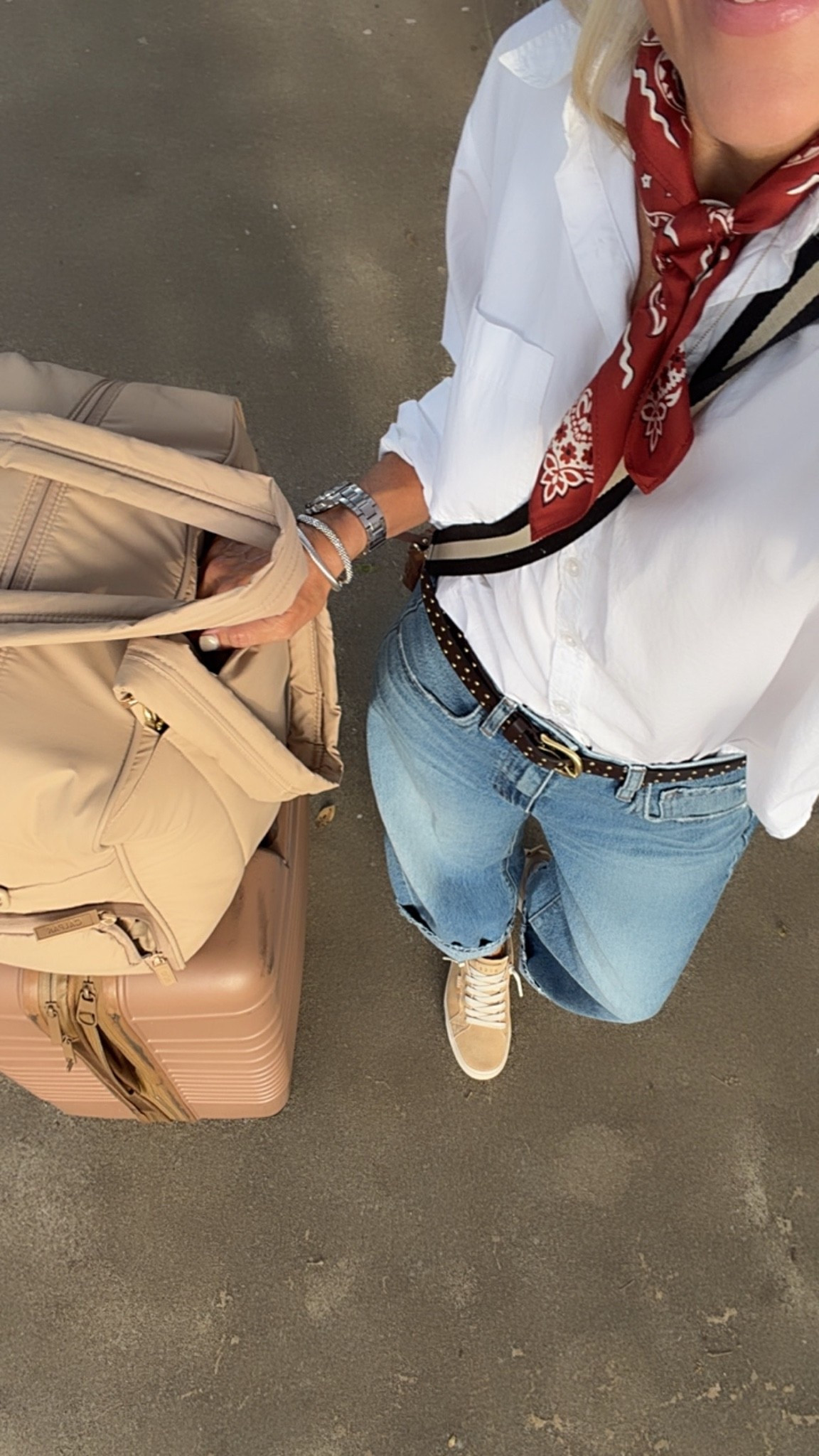 Travel day fit 
Montana

Jeans - size down one

#LTKTravel #LTKOver40 #LTKdayinmylife
