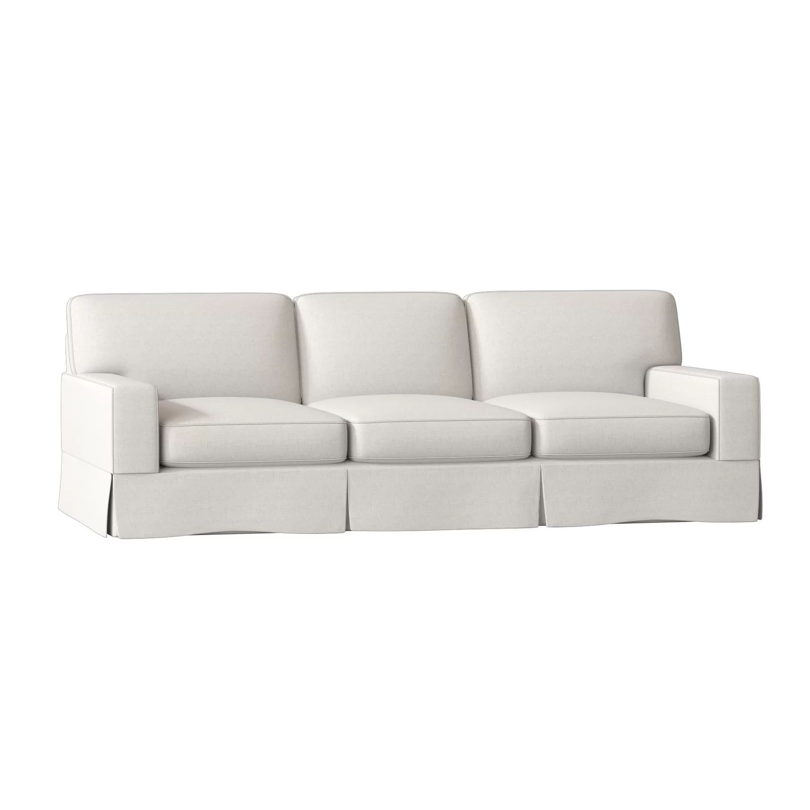 Cotton 89" Square Arms Sofa | Wayfair North America