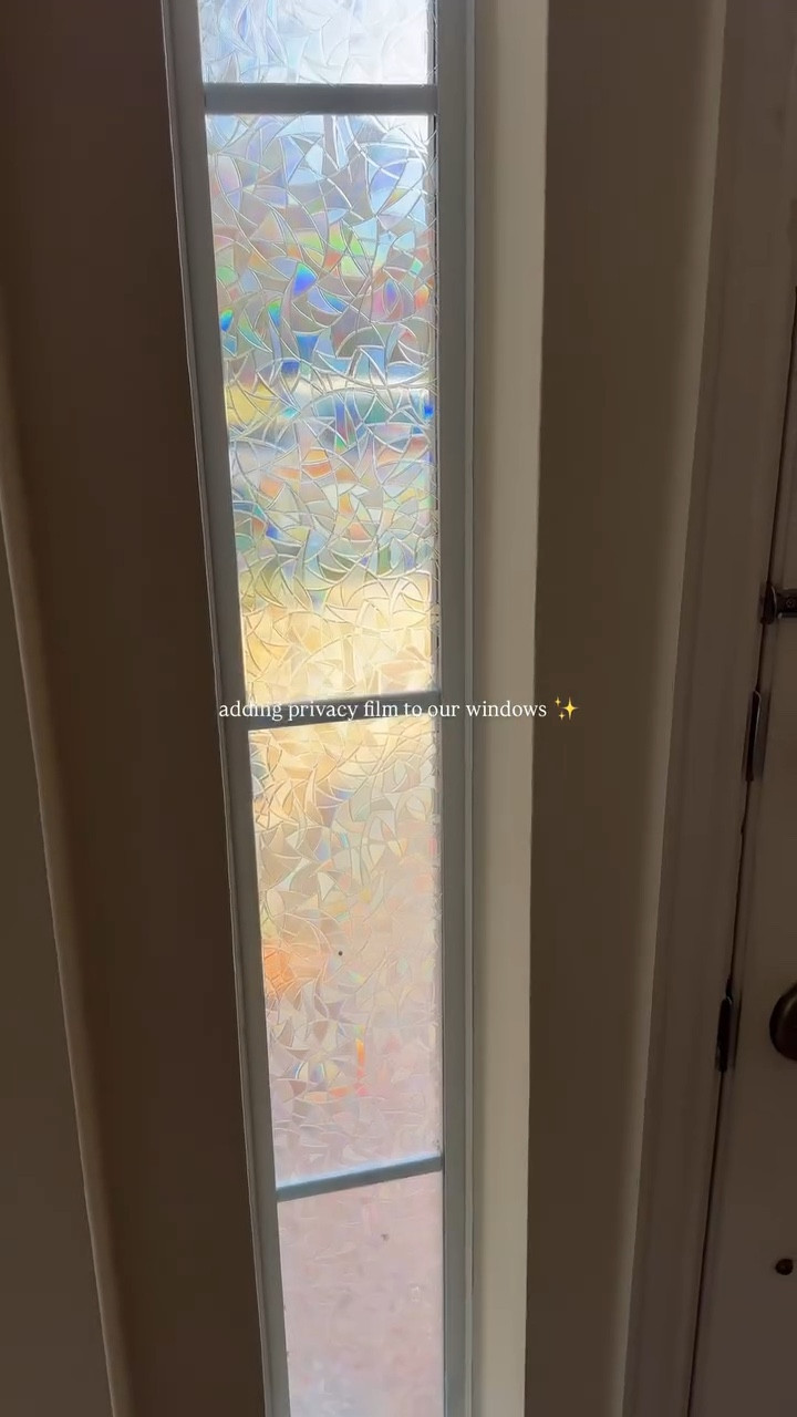 Much better 😮‍💨 Window privacy film from @amazon 🙌🏼