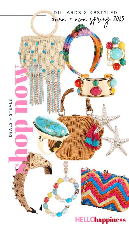 so proud of my friend Brooke and Dillards on this fabulous accessory collection for spring and summer!! 

#LTKSeasonal #LTKunder100 #LTKstyletip