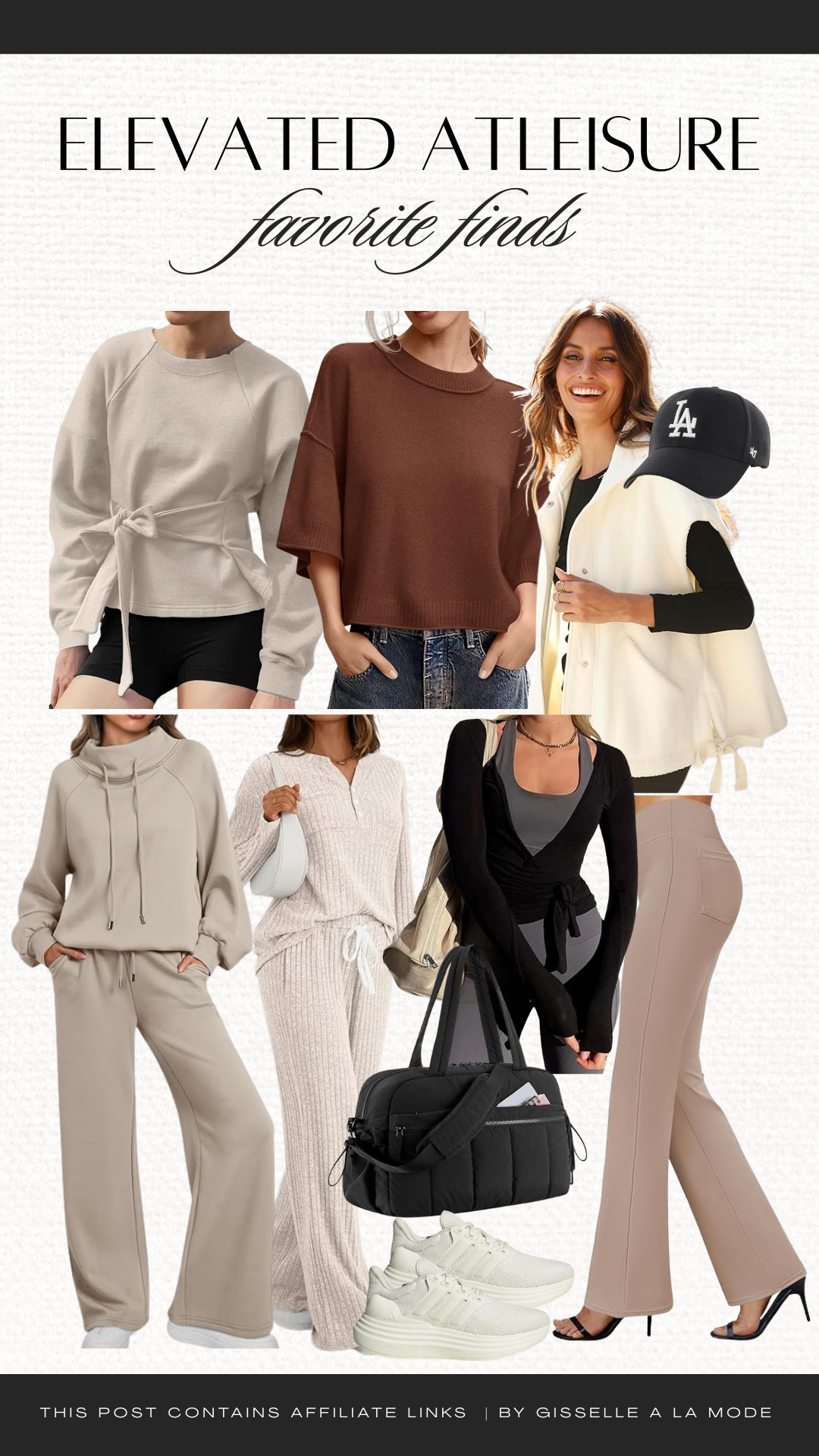 Loving these elevated athleisure finds! Neutral tones, soft fabrics, and comfy silhouettes you can wear from errands to lounging. 

 #LTKootd #LTKSeasonal #LTKActive