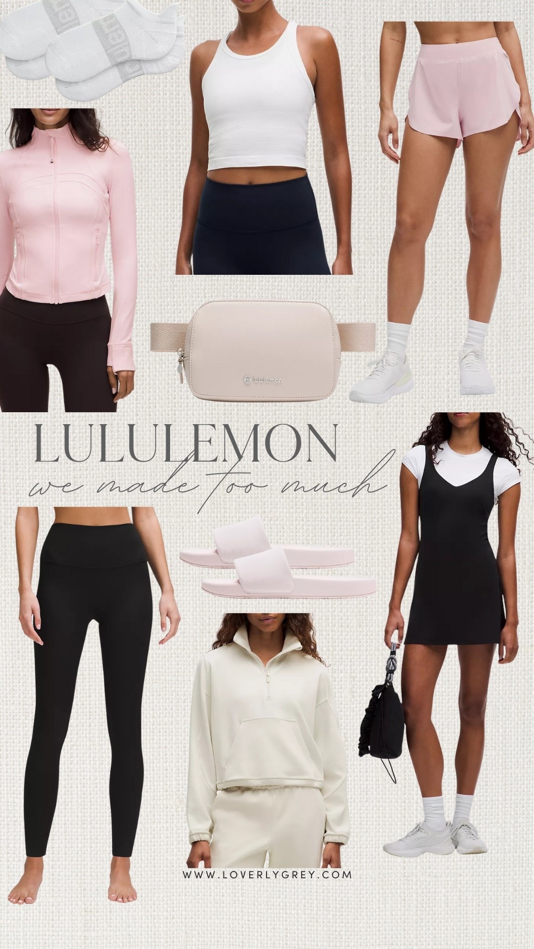 Lululemon we made too much sale is happening now! You can grab workout pieces that are over 50% off. Items like the align dress, high waist leggings, and an everyday fanny pack! 

#LTKFindsUnder100 #LTKActive #LTKSeasonal