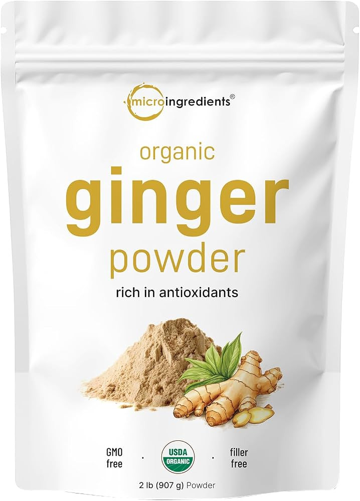 Organic Ginger powder, 2lbs (32oz) | Premium Source for Spice & Seasoning | Great for Baking, Coo... | Amazon (US)