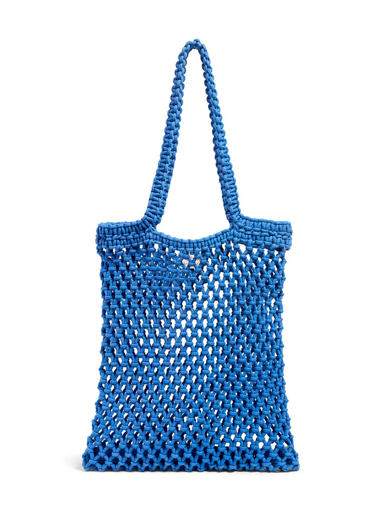 Sunwashed Macrame Tote | Faherty