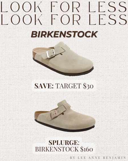 Birkenstock look for less clogs from Target! Comes in different colors 

#LTKStyleTip #LTKShoeCrush #LTKFindsUnder50