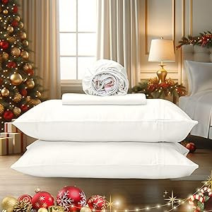 GOKOTTA King Size Bed Sheets 4 Piece Set, Super Soft Bamboo Sheets, Cooling for Hot Sleepers - Ho... | Amazon (US)