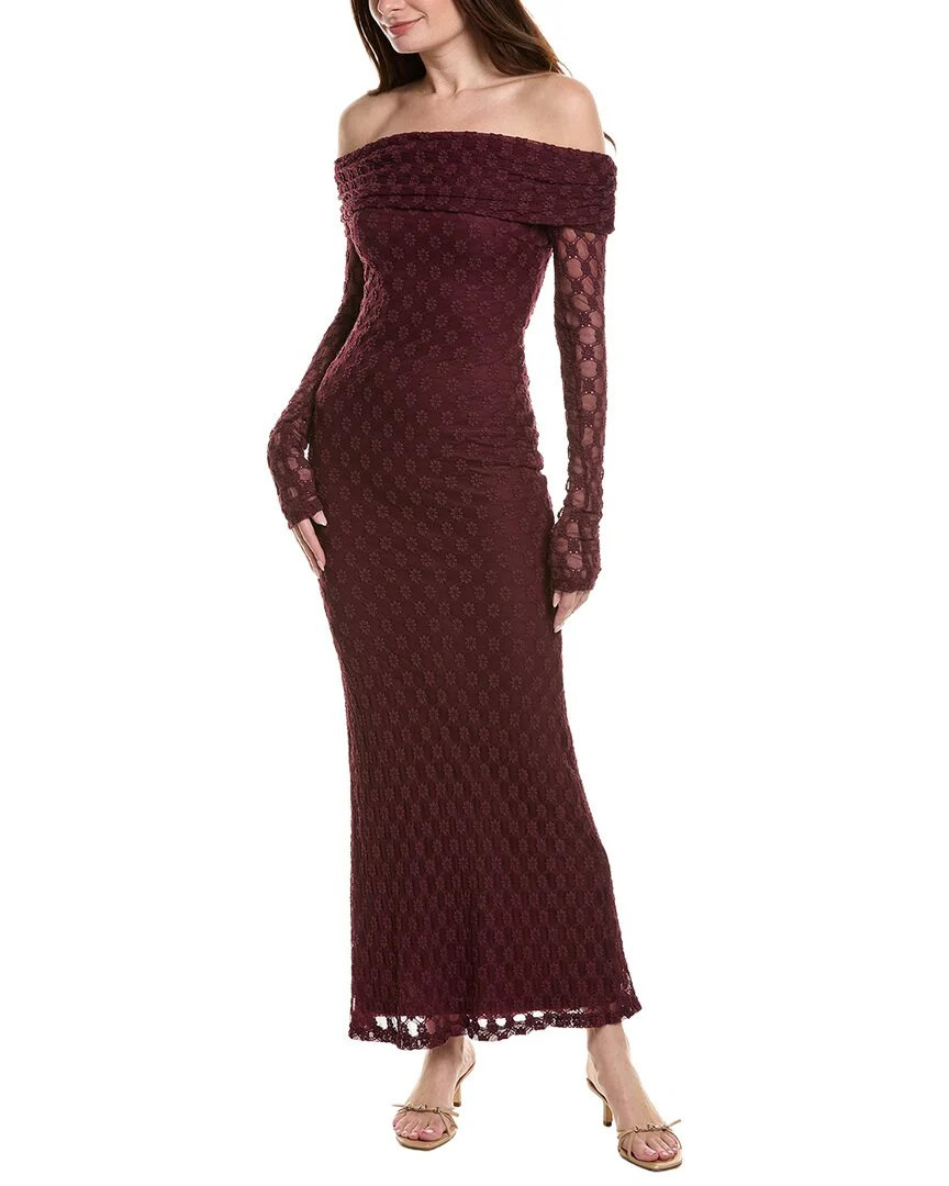 Bardot Adoni Off-Shoulder Maxi Dress | Shop Simon