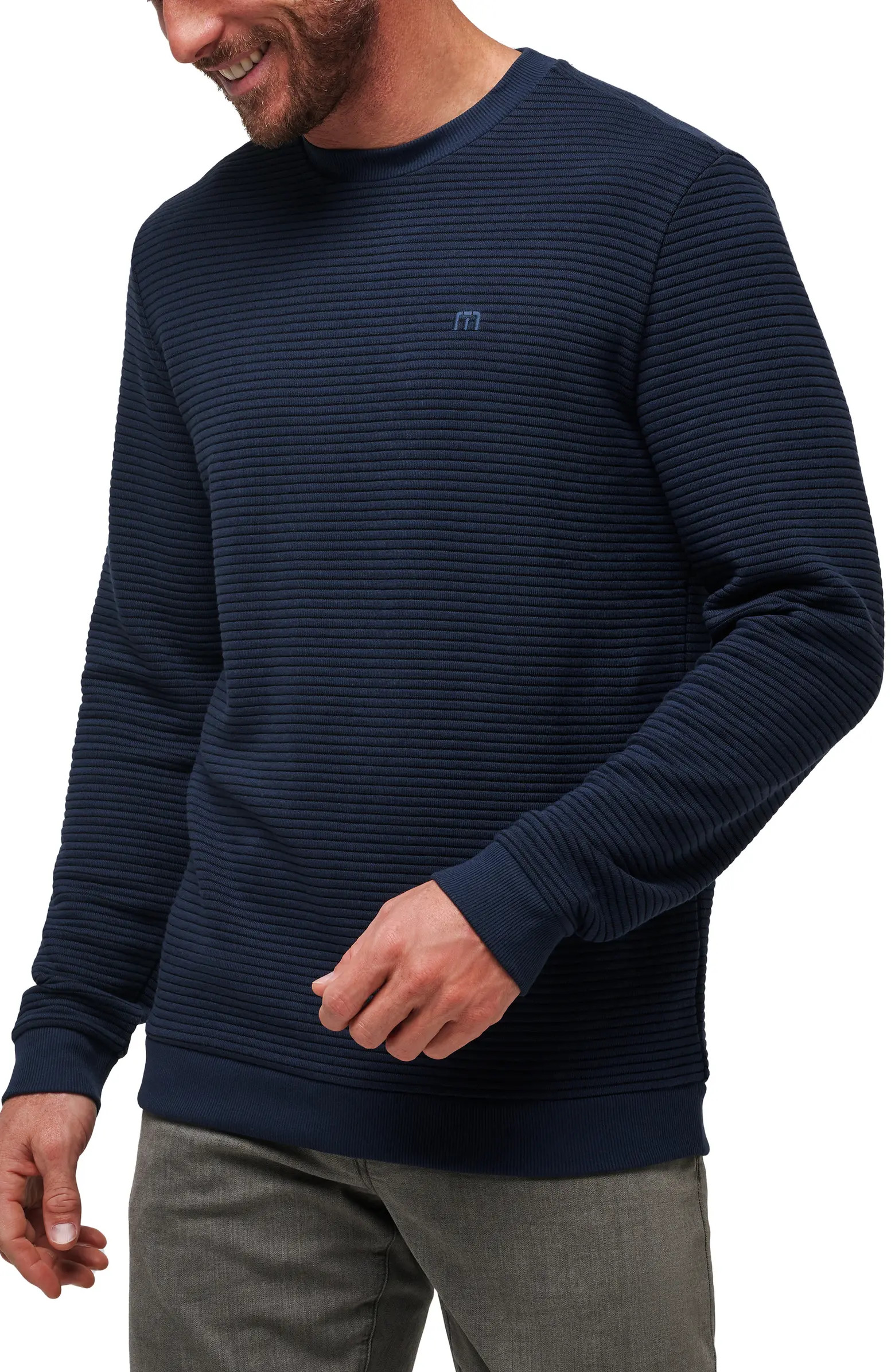 Thick as Thieves Rib Crewneck Sweatshirt | Nordstrom