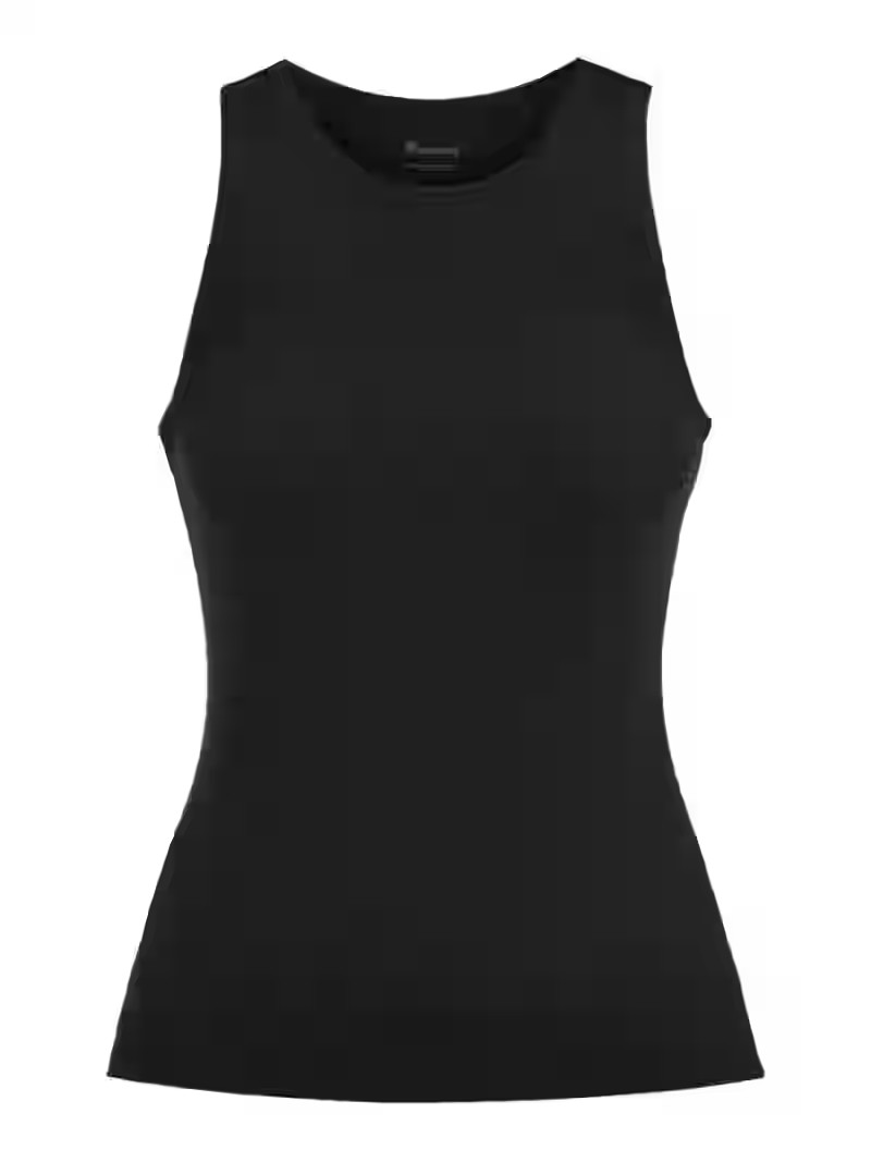 No Boundaries Ribbed High Neck Tank Top, Women's | Walmart (US)