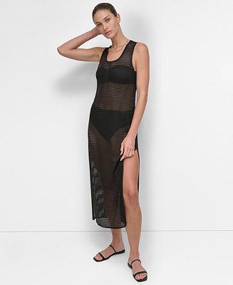 DKNYWomen's Mesh Maxi Dress Swim Cover-Up | Macy's