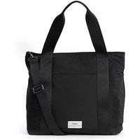 Finnson Selby Eco Changing Tote With Changing Mat - Black | Natural Baby Shower UK