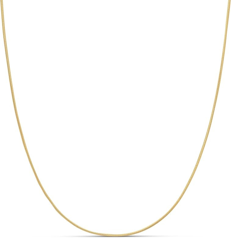 Amazon Essentials - Collana a serpente placcata in oro 14 carati o argento Sterling | Amazon (IT)