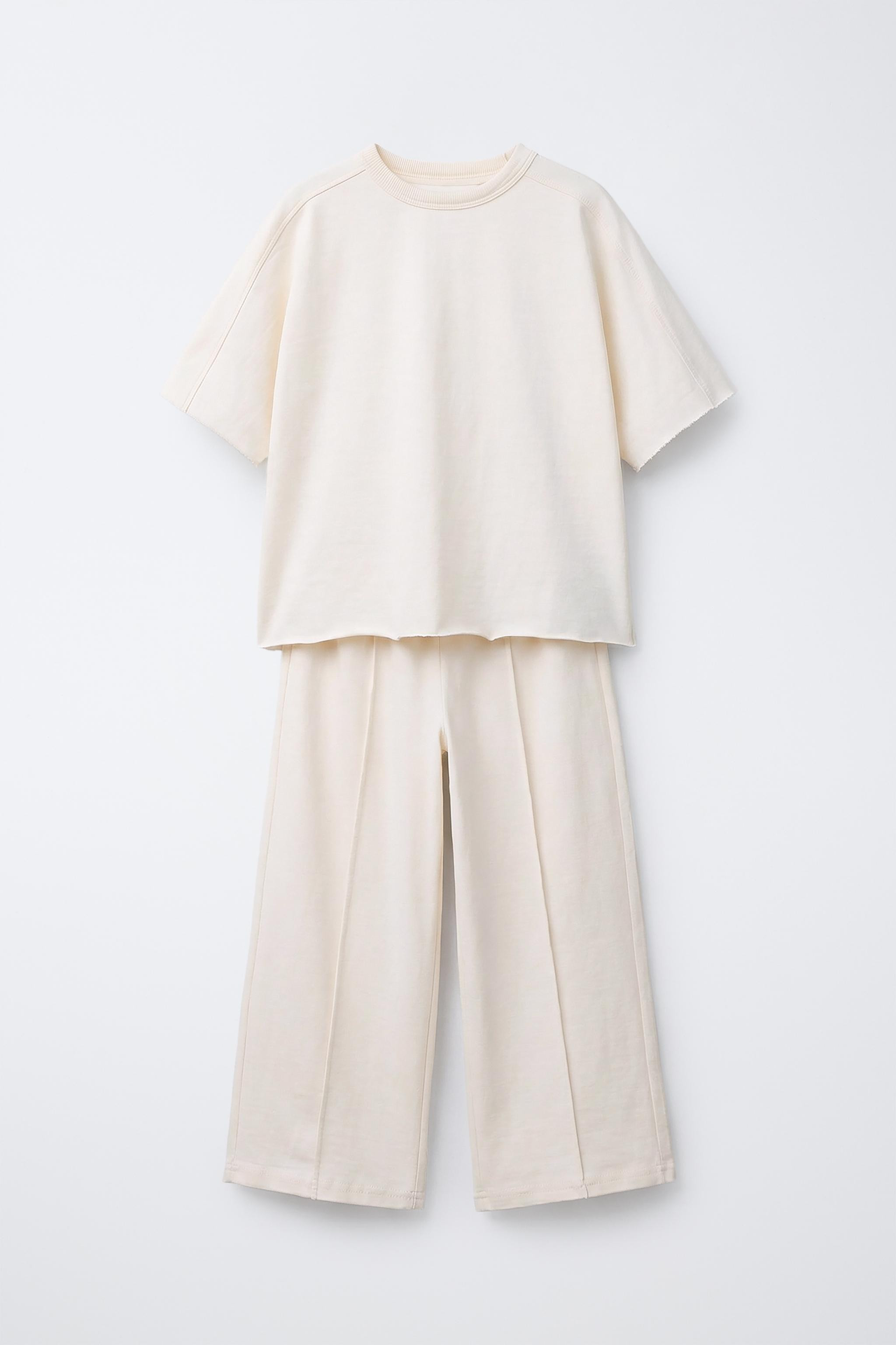 HEAVY WEIGHT TOP AND CULOTTES SET | Zara US