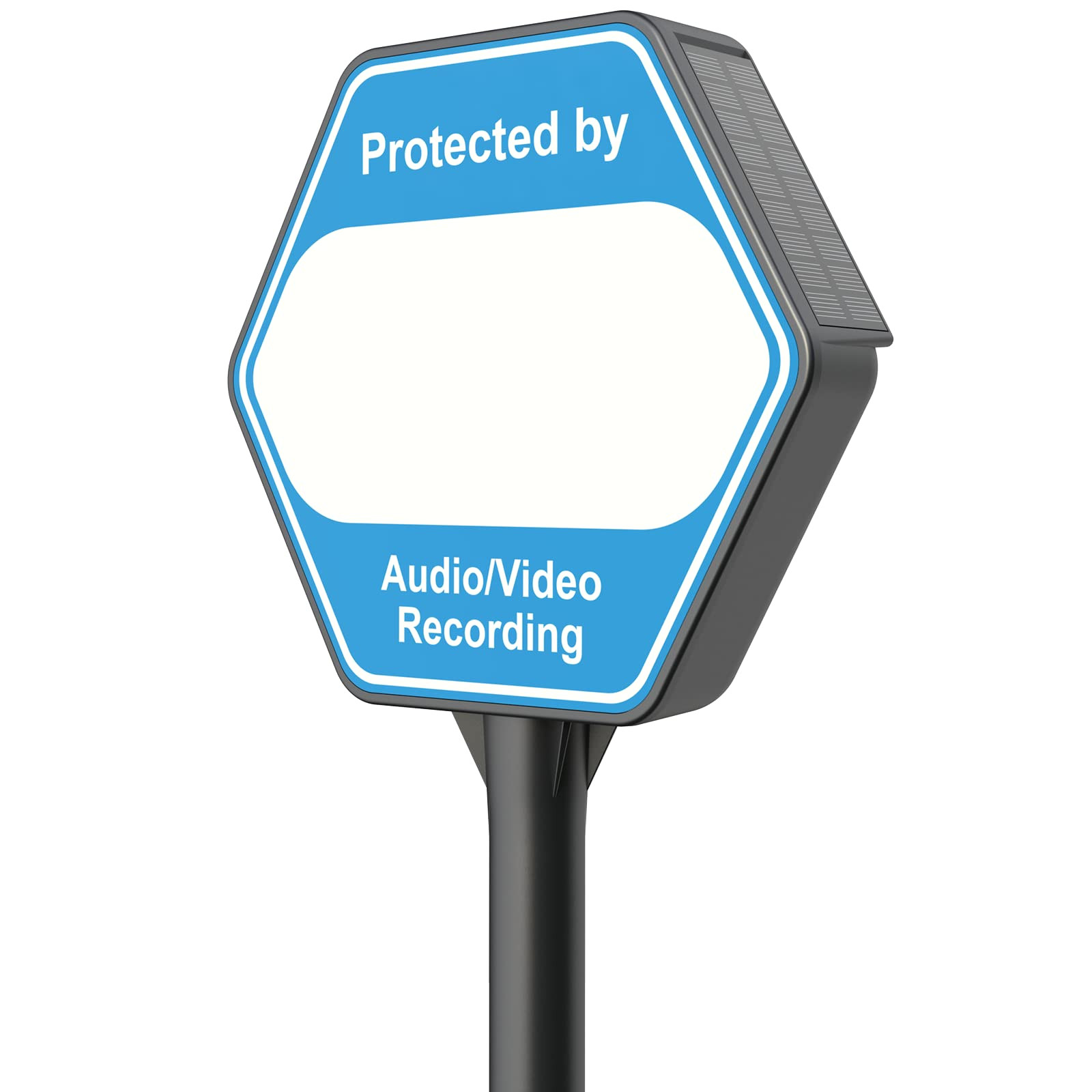 QIBOX Solar Security Yard Sign | Amazon (US)