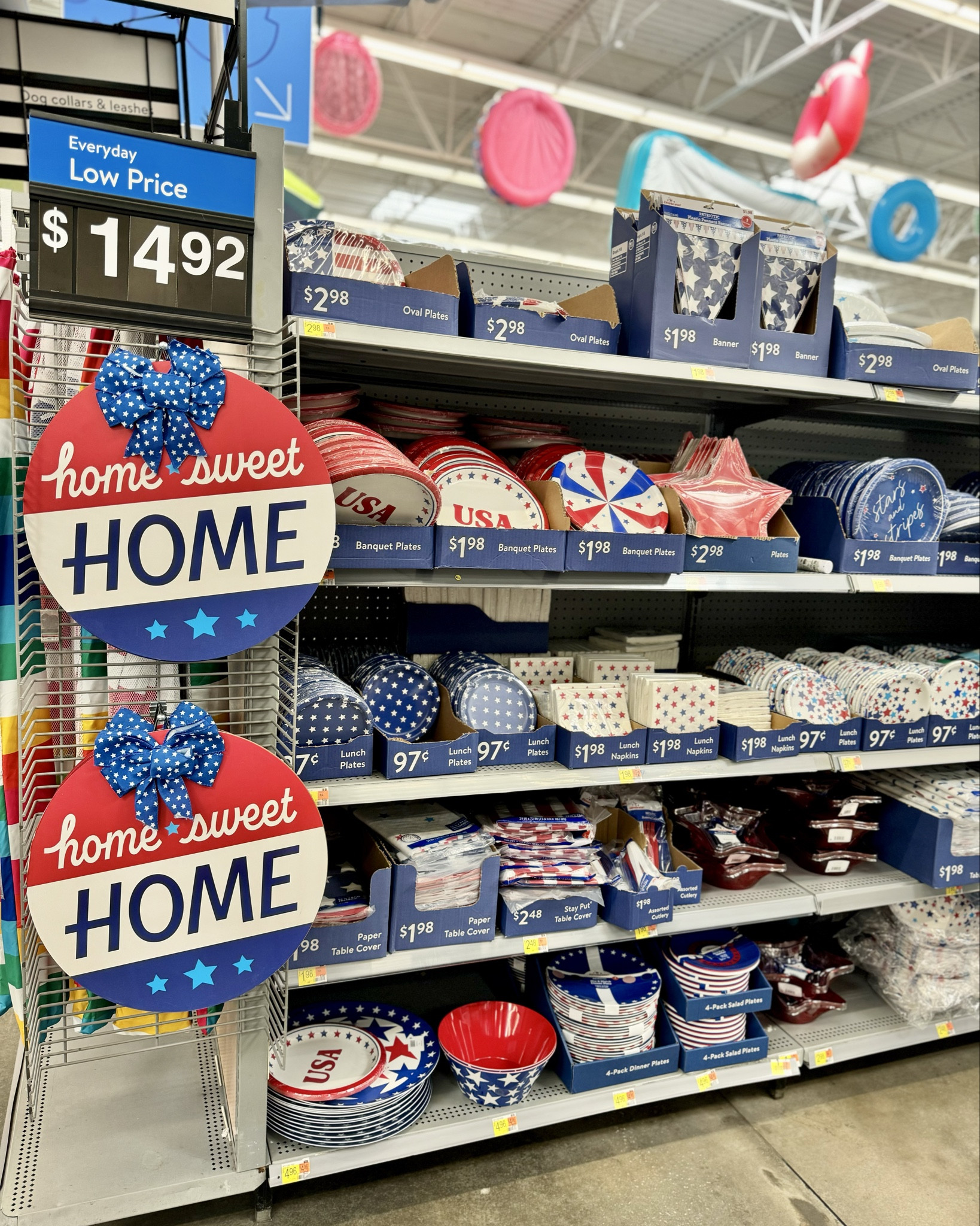 Found the cutest 4th of July home decor on trip to Walmart the other day. Tagging my favorite patriotic clothing I saw there as well! Everything is under $15!

Fourth of July outfit / July 4th style / patriotic clothing / red white and blue / 4th of July home decor / Walmart style / Walmart home / affordable 

#july4thoutfit #fourthofjuly #july4th #patrioticclothing #redwhiteandblue #patrioticstyle #4thofjulystyle #patrioticoutfits #patrioticdecor #homedecor #4thofjulydecor #walmart #walmartstyle #walmarthome #affordablestyle 

#LTKHome #LTKSeasonal #LTKFindsUnder50