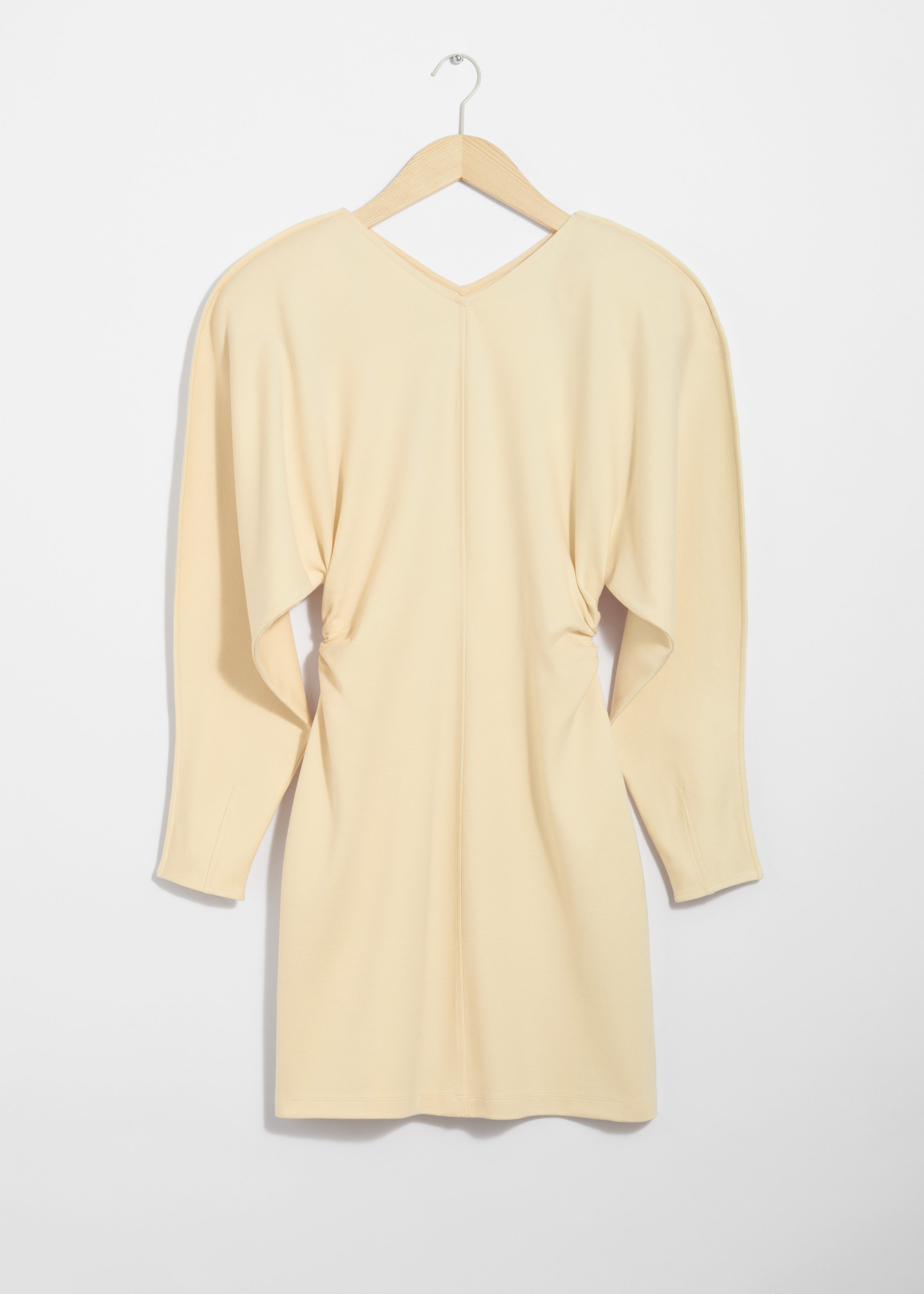 Minikleid mit Sanduhr-Silhouette - Gelb - & Other Stories DE | & Other Stories EU