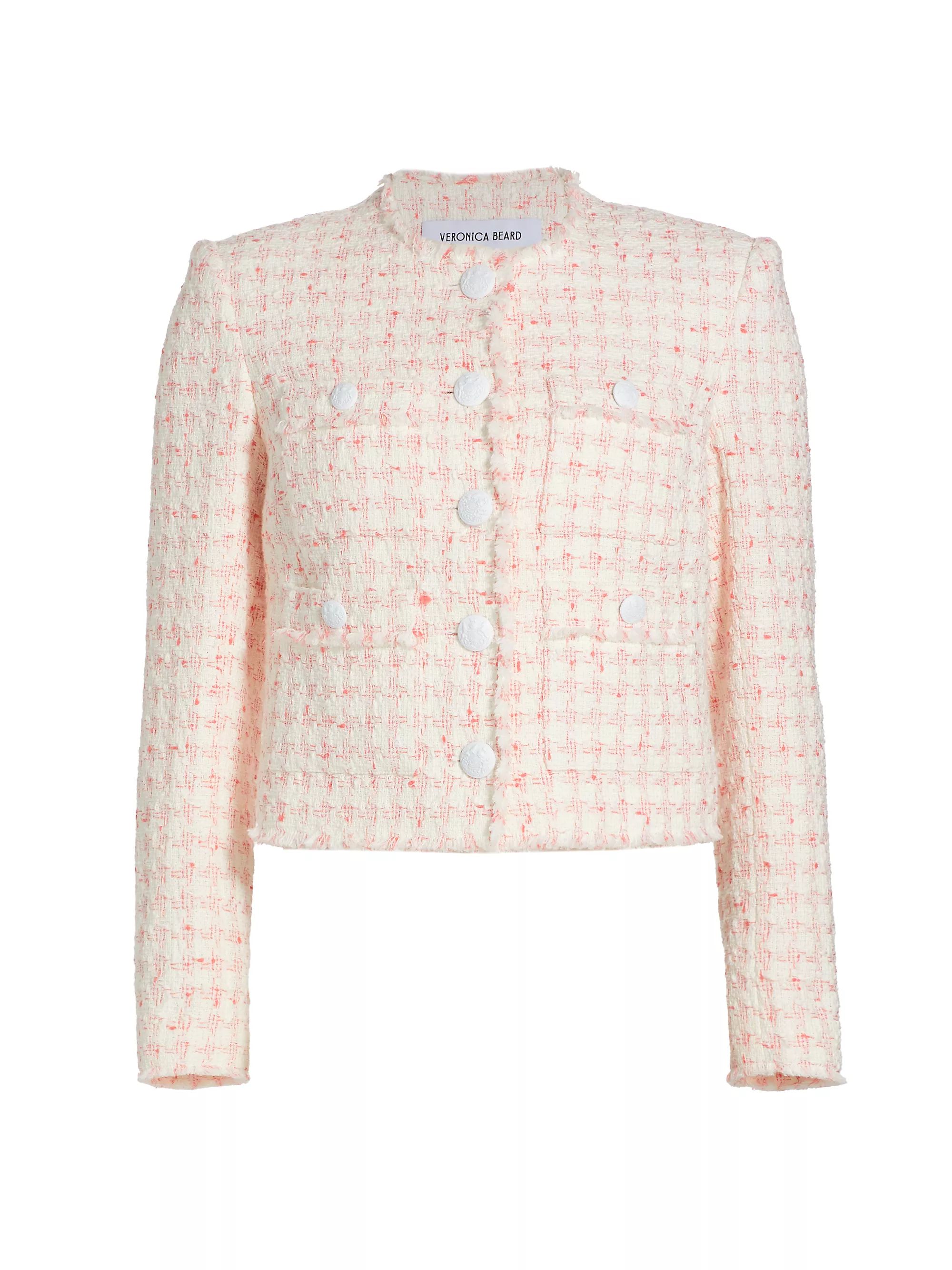 Olbia Tweed Tailored Jacket | Saks Fifth Avenue
