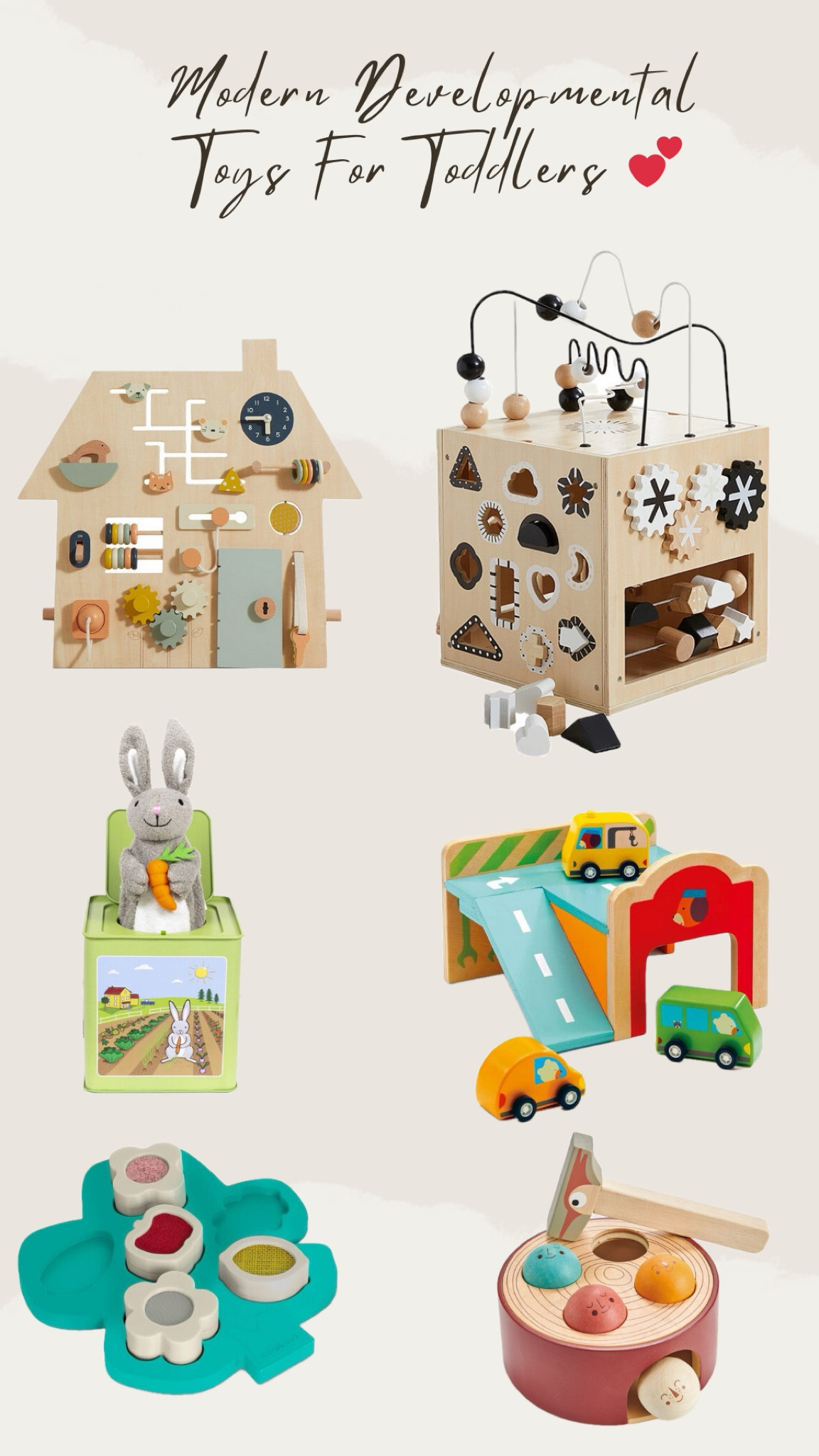 Modern early developmental toys for toddlers ♥️

#LTKMostLoved #LTKGiftGuide #LTKkids