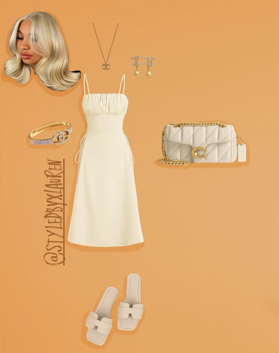 Soft glam in every detail 🤍
This look is giving elegance, grace, and golden hour glow - perfect for brunch dates or a summer stroll.

#LTKHome #LTKStyleTip #LTKFindsUnder100