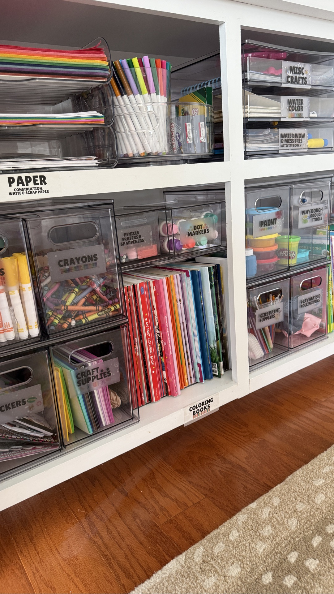 ✨ Kid’s Arts & Crafts Cabinet Organization ✨

This cabinet was a hot mess and with summer officially here I knew it was time for an organization refresh.

Maybe it’s just me, but I swear I’m a better mom when things have a home. I feel like it helps the kids find what they need, easier to play and makes cleanup easier.

🔗 I linked all of the organizers I used below! For the labels, I create and print my own on Avery labels, but a regular label maker would work just as well.

🚨Also, a bunch of the Target brightroom bins that I used are on sale right now!

#LTKmomlife #LTKHome #LTKKids