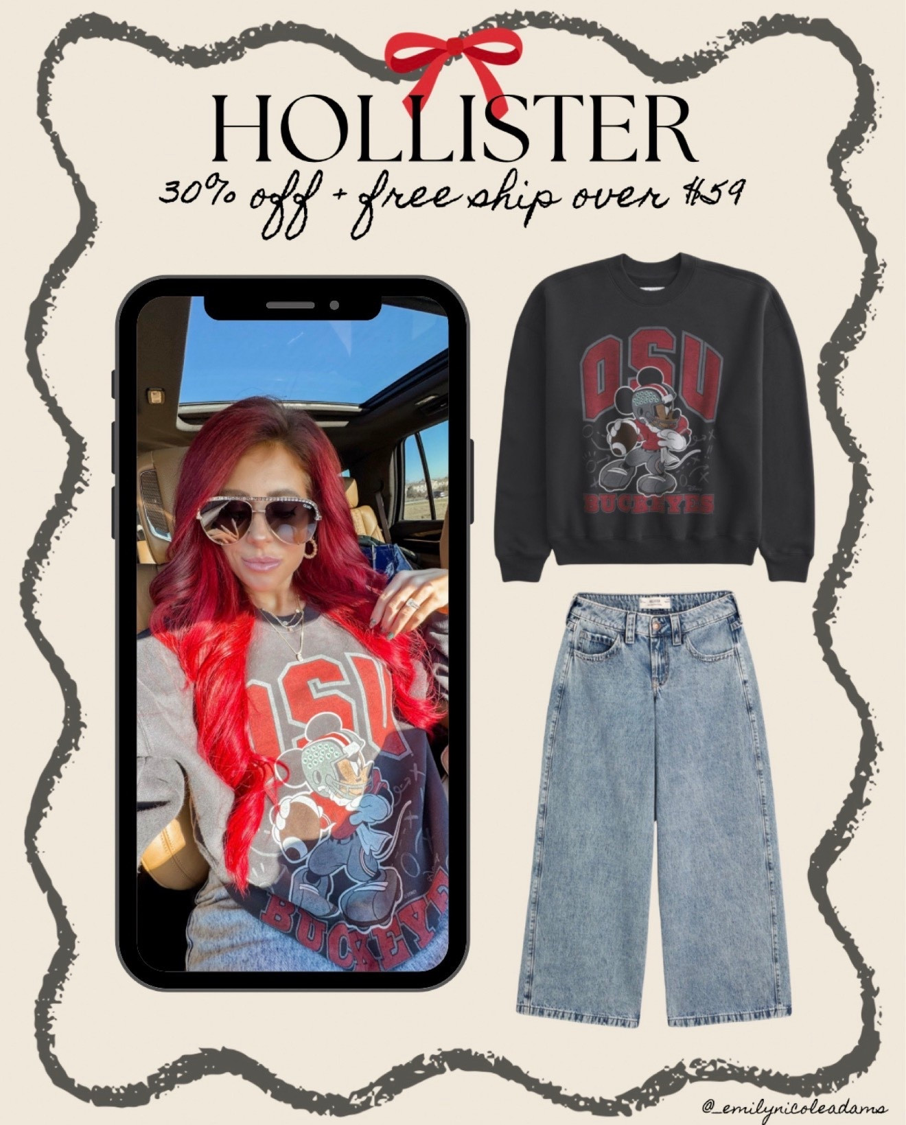 HOLLISTER 30% off + free ship over $59!🖤 Black Friday, Black Friday sales, Black Friday savings, Black Friday deals, Black Friday shop, Black Friday must haves, Christmas shopping, Christmas gifts, Christmas haul, gift guide 

#LTKCyberWeek #LTKSaleAlert #LTKGiftGuide

#LTKCyberWeek #LTKGiftGuide #LTKHoliday