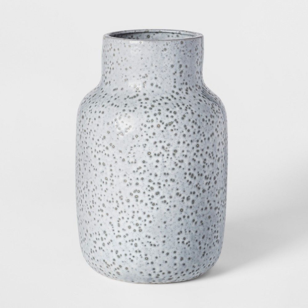 Vase - Light Blue - Threshold , Gray | Target